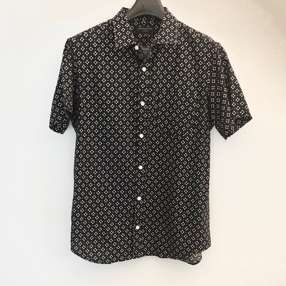 Banana republic Men’s short sleeve button down